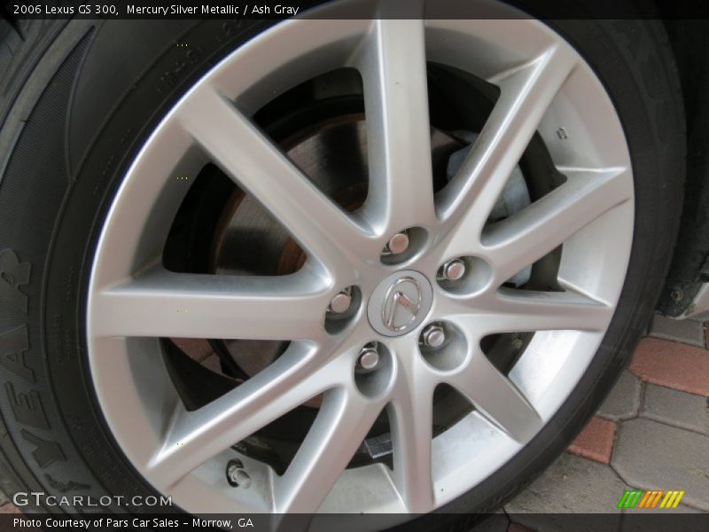 Mercury Silver Metallic / Ash Gray 2006 Lexus GS 300