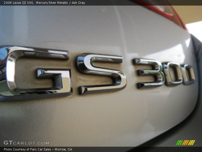 Mercury Silver Metallic / Ash Gray 2006 Lexus GS 300