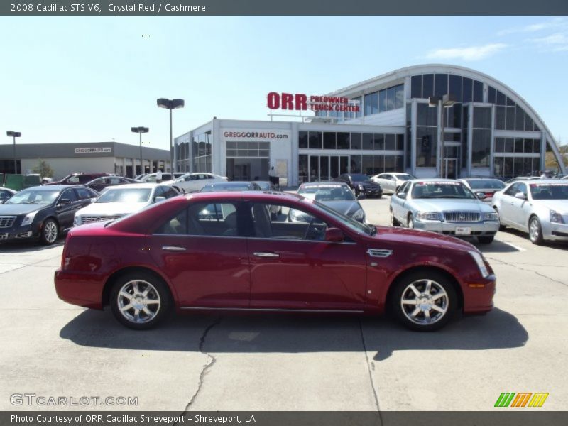 Crystal Red / Cashmere 2008 Cadillac STS V6