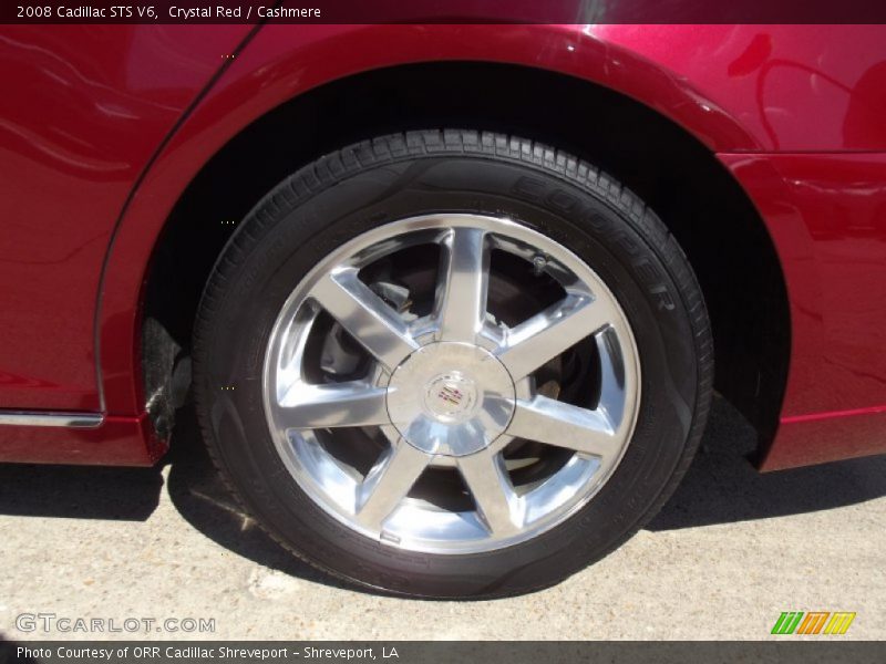 Crystal Red / Cashmere 2008 Cadillac STS V6