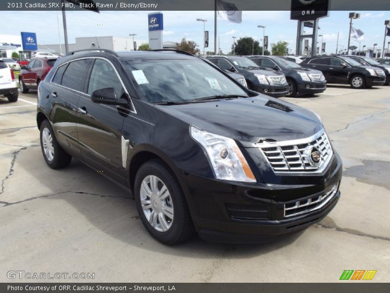 Black Raven / Ebony/Ebony 2013 Cadillac SRX FWD