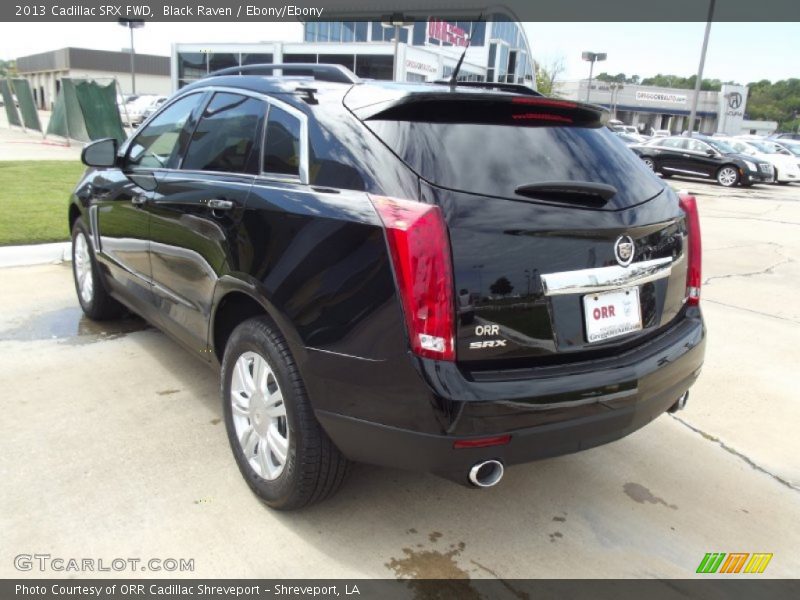 Black Raven / Ebony/Ebony 2013 Cadillac SRX FWD