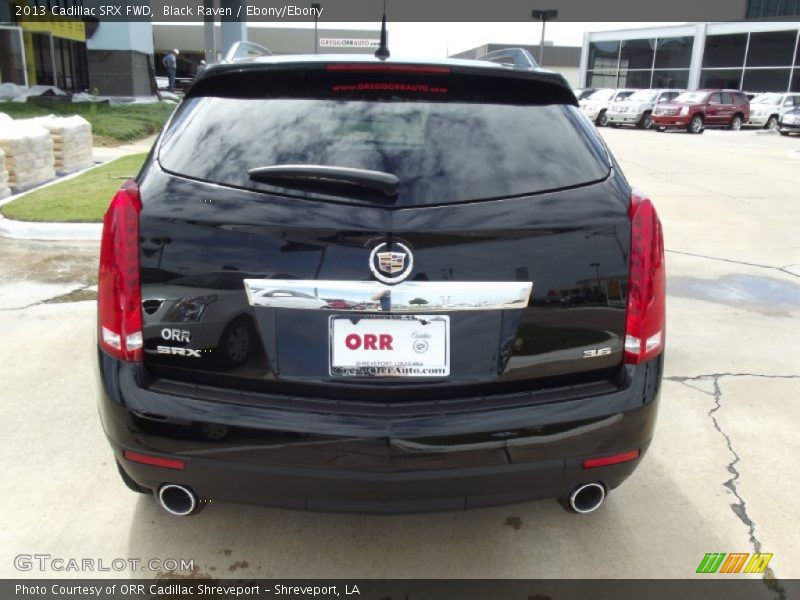 Black Raven / Ebony/Ebony 2013 Cadillac SRX FWD