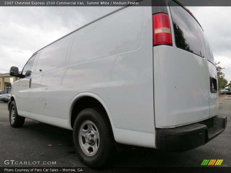 Summit White / Medium Pewter 2007 Chevrolet Express 1500 Commercial Van