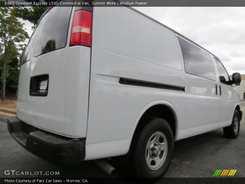 Summit White / Medium Pewter 2007 Chevrolet Express 1500 Commercial Van
