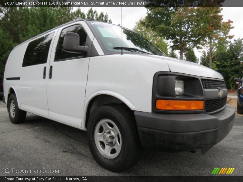 Summit White / Medium Pewter 2007 Chevrolet Express 1500 Commercial Van