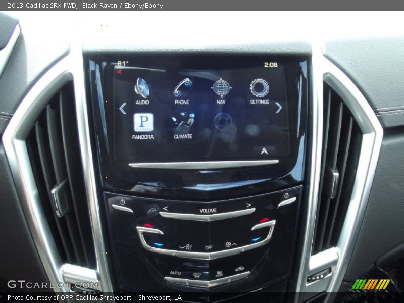 Black Raven / Ebony/Ebony 2013 Cadillac SRX FWD
