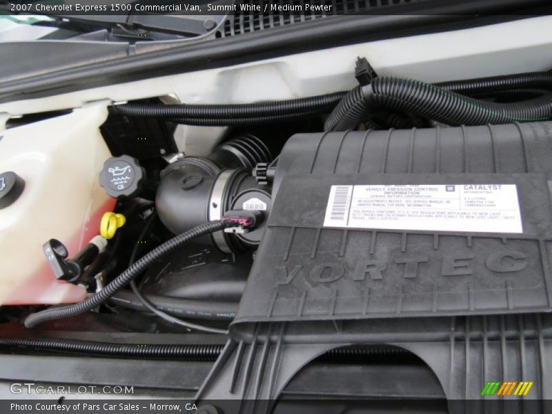 Summit White / Medium Pewter 2007 Chevrolet Express 1500 Commercial Van