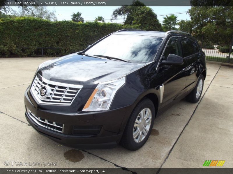 Black Raven / Ebony/Ebony 2013 Cadillac SRX Luxury FWD