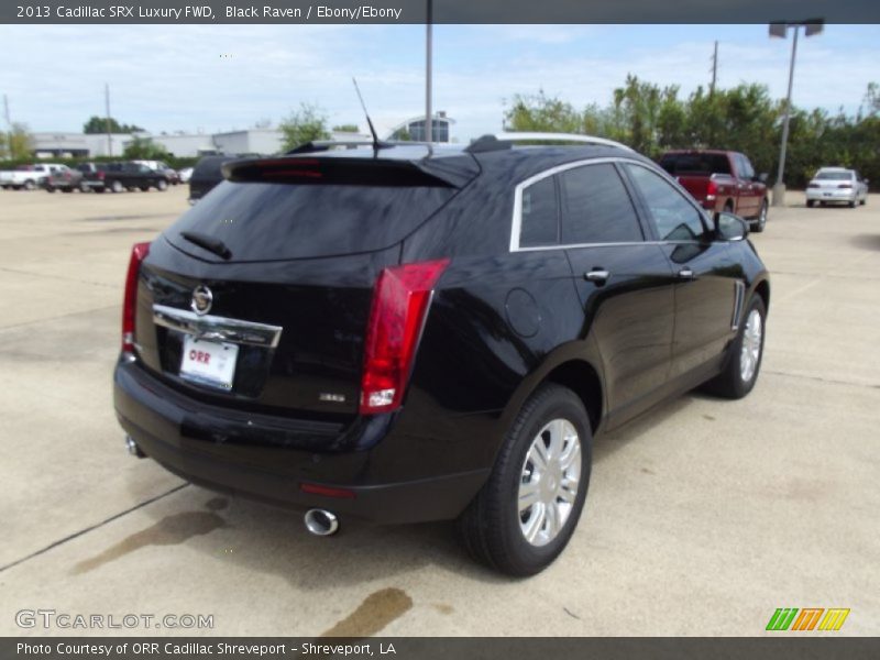 Black Raven / Ebony/Ebony 2013 Cadillac SRX Luxury FWD