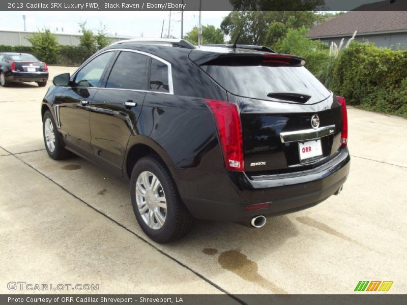 Black Raven / Ebony/Ebony 2013 Cadillac SRX Luxury FWD