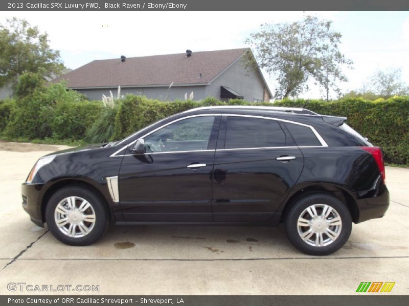 Black Raven / Ebony/Ebony 2013 Cadillac SRX Luxury FWD