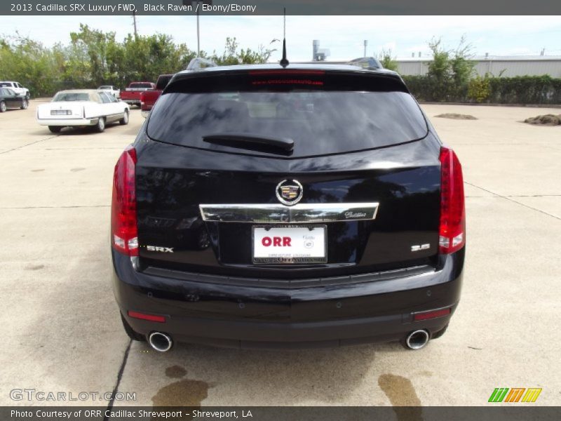 Black Raven / Ebony/Ebony 2013 Cadillac SRX Luxury FWD
