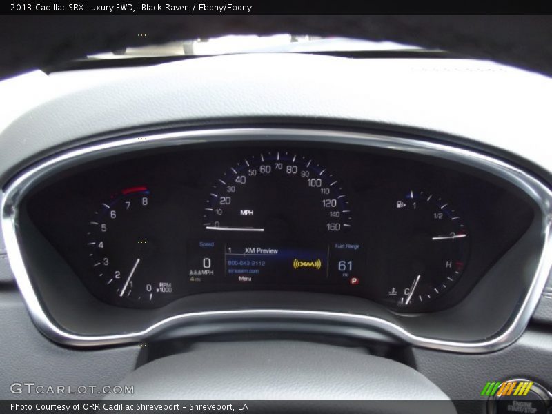  2013 SRX Luxury FWD Luxury FWD Gauges