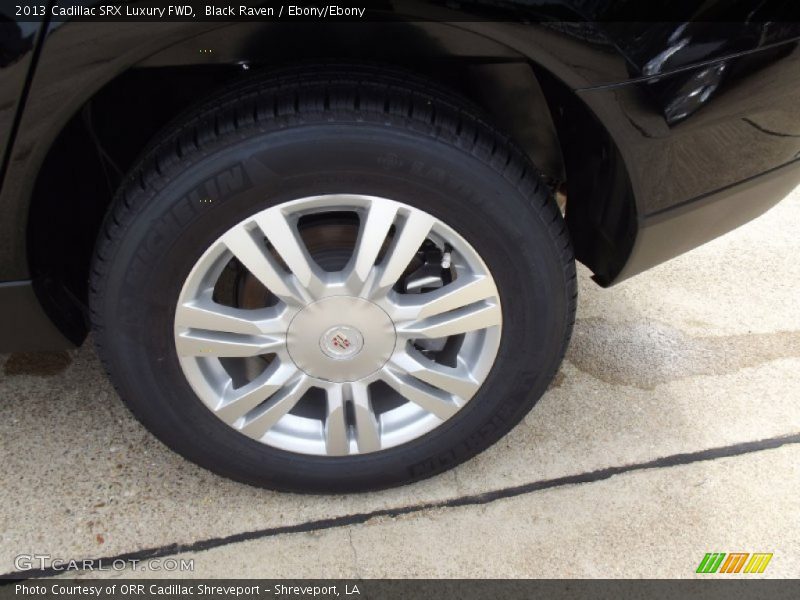 Black Raven / Ebony/Ebony 2013 Cadillac SRX Luxury FWD