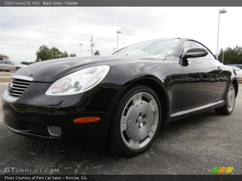 Front 3/4 View of 2003 SC 430