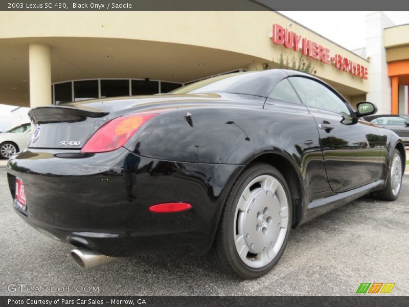 Black Onyx / Saddle 2003 Lexus SC 430