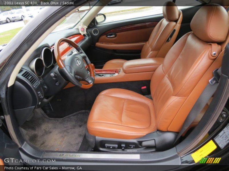 Saddle Interior - 2003 SC 430 