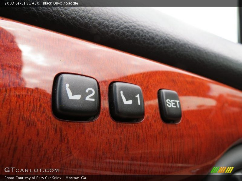 Controls of 2003 SC 430