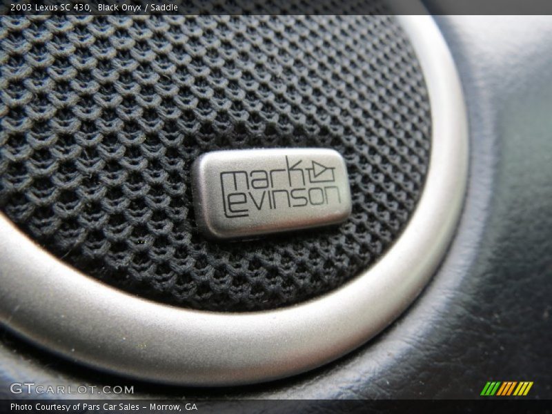 Audio System of 2003 SC 430