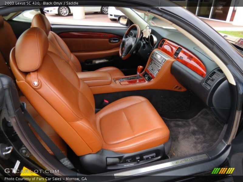 Front Seat of 2003 SC 430