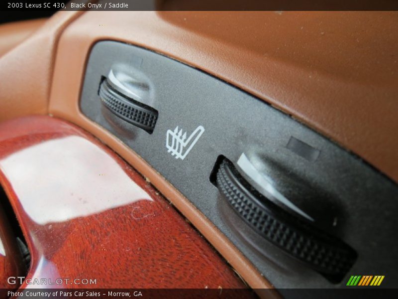 Controls of 2003 SC 430