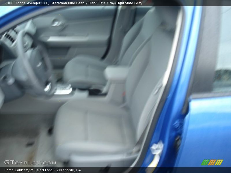 Marathon Blue Pearl / Dark Slate Gray/Light Slate Gray 2008 Dodge Avenger SXT