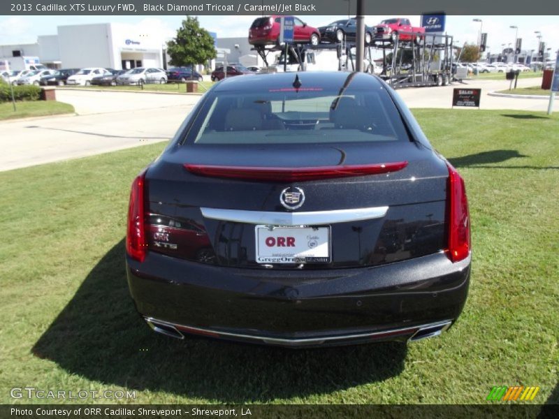 Black Diamond Tricoat / Caramel/Jet Black 2013 Cadillac XTS Luxury FWD