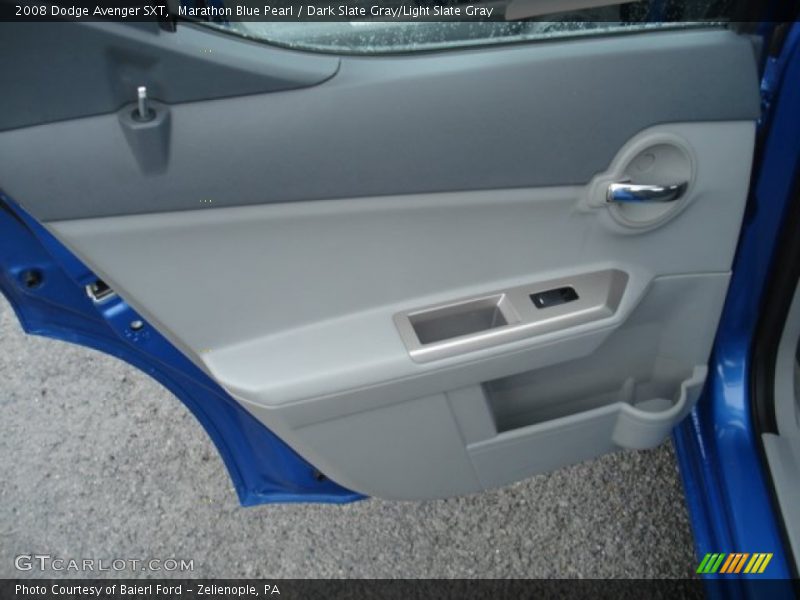 Marathon Blue Pearl / Dark Slate Gray/Light Slate Gray 2008 Dodge Avenger SXT