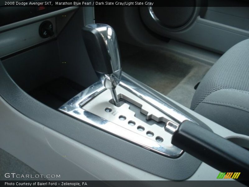 Marathon Blue Pearl / Dark Slate Gray/Light Slate Gray 2008 Dodge Avenger SXT