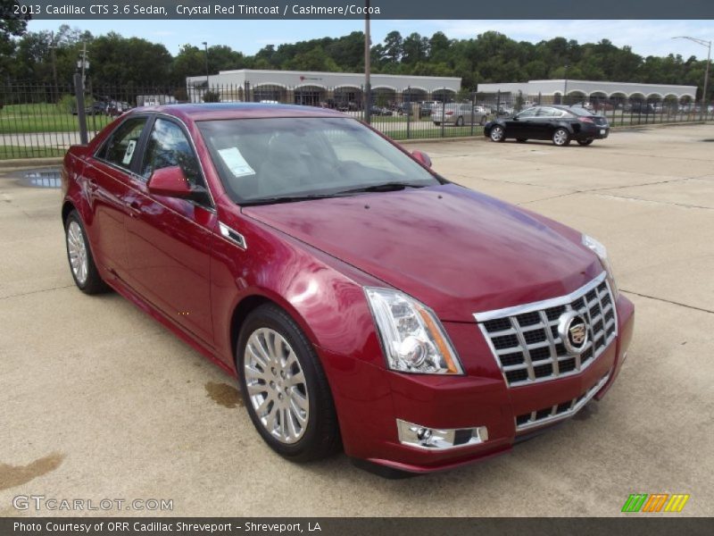 Front 3/4 View of 2013 CTS 3.6 Sedan