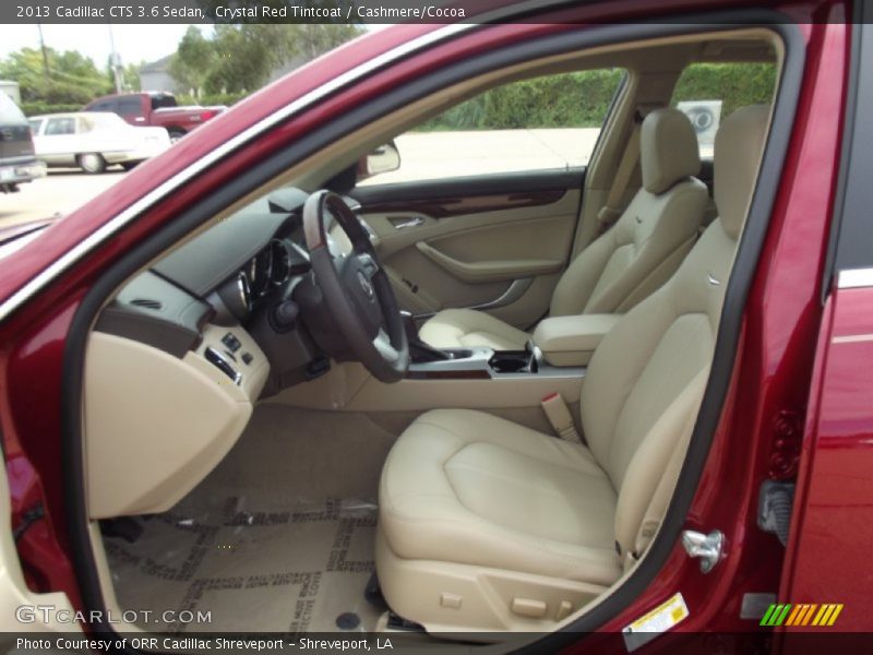 Crystal Red Tintcoat / Cashmere/Cocoa 2013 Cadillac CTS 3.6 Sedan