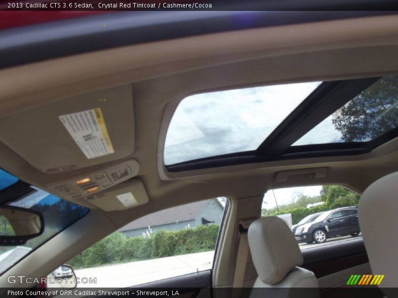 Crystal Red Tintcoat / Cashmere/Cocoa 2013 Cadillac CTS 3.6 Sedan