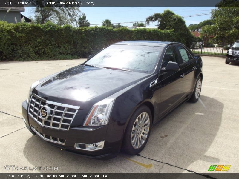 Black Raven / Ebony 2013 Cadillac CTS 3.6 Sedan
