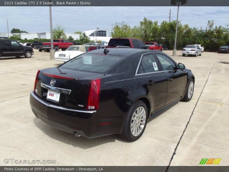 Black Raven / Ebony 2013 Cadillac CTS 3.6 Sedan