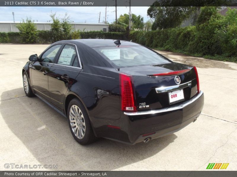 Black Raven / Ebony 2013 Cadillac CTS 3.6 Sedan