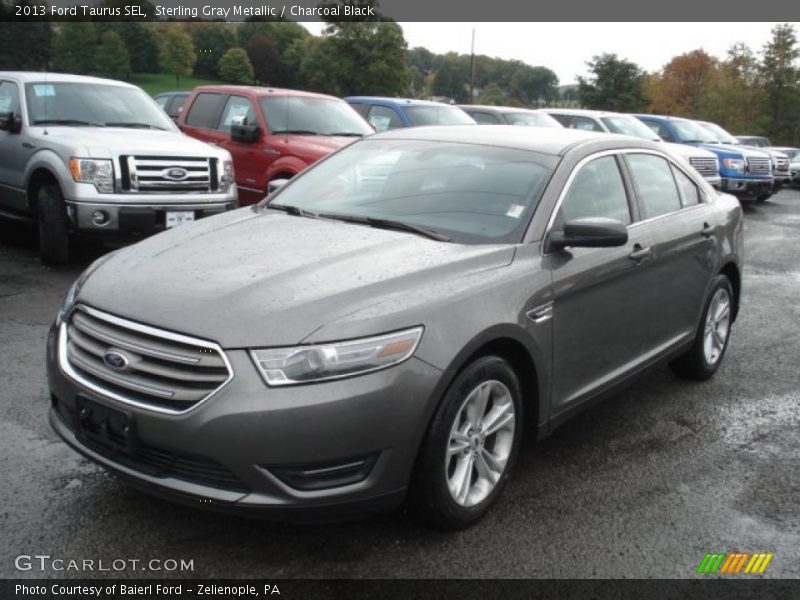 Sterling Gray Metallic / Charcoal Black 2013 Ford Taurus SEL
