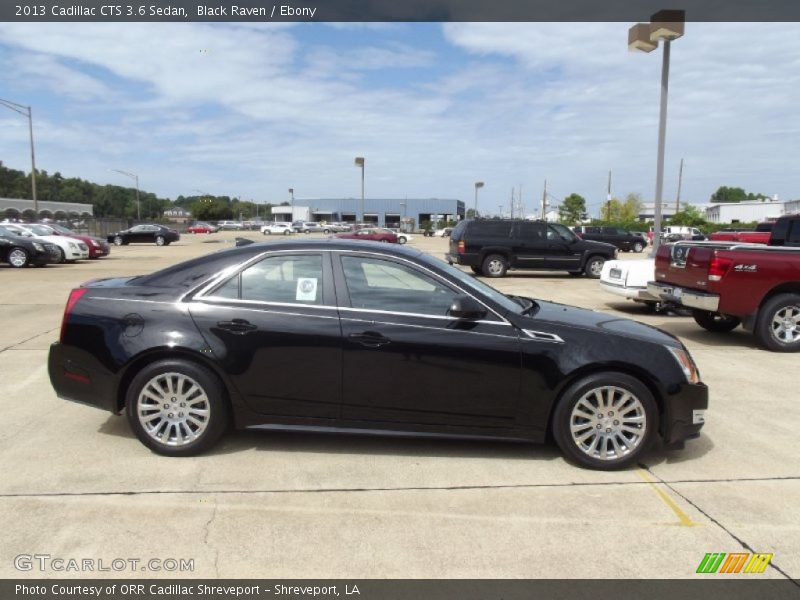 Black Raven / Ebony 2013 Cadillac CTS 3.6 Sedan