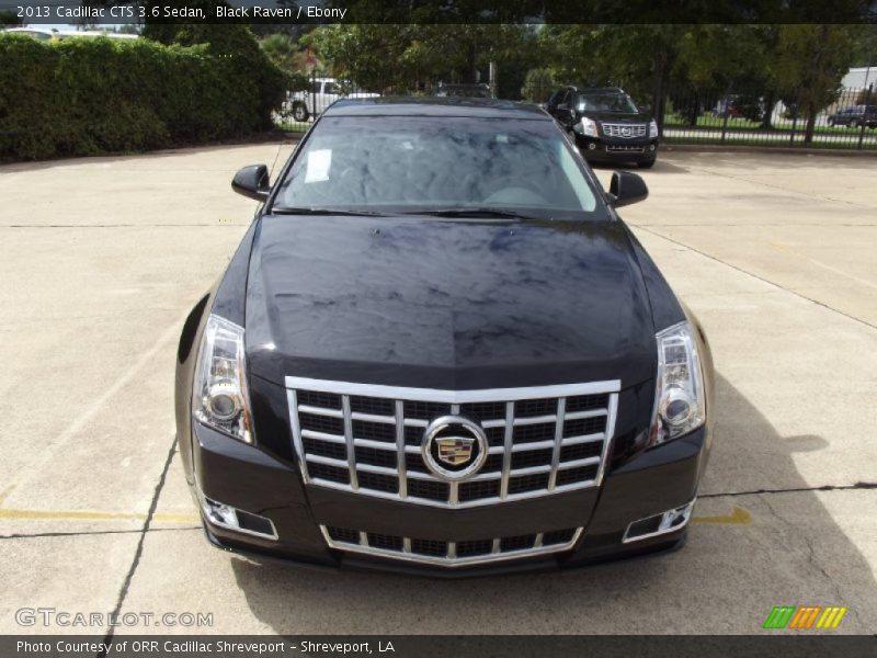 Black Raven / Ebony 2013 Cadillac CTS 3.6 Sedan