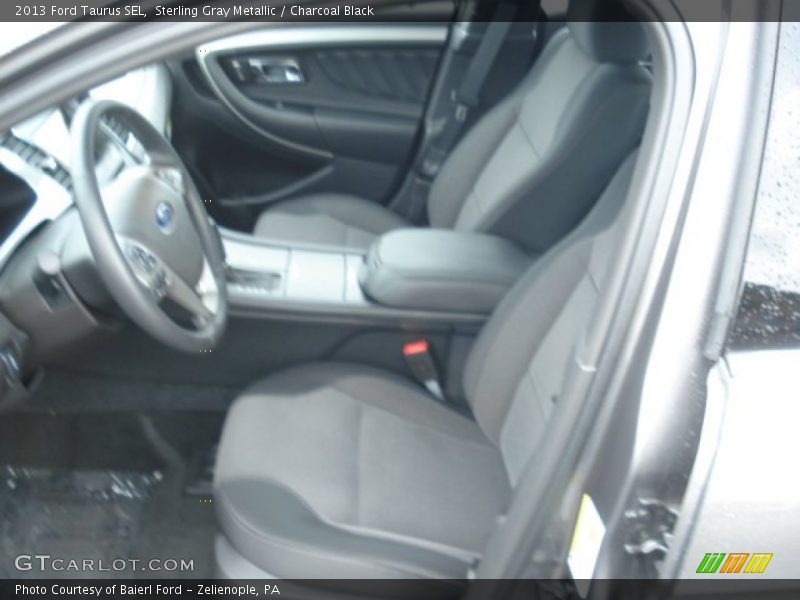 Sterling Gray Metallic / Charcoal Black 2013 Ford Taurus SEL