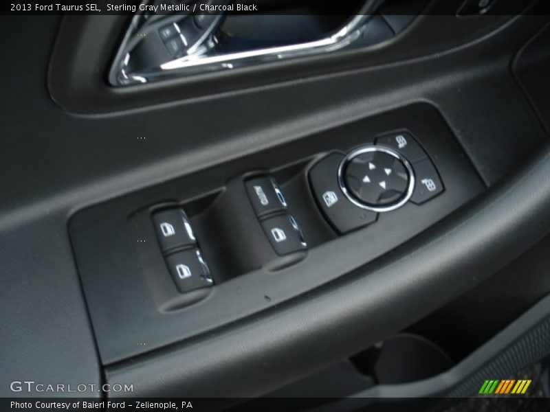 Sterling Gray Metallic / Charcoal Black 2013 Ford Taurus SEL