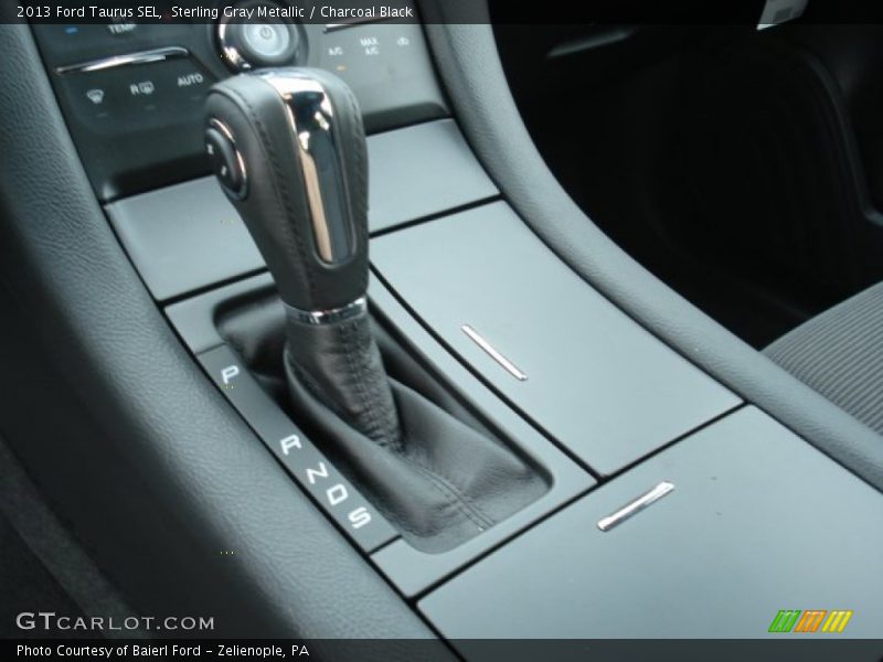 Sterling Gray Metallic / Charcoal Black 2013 Ford Taurus SEL