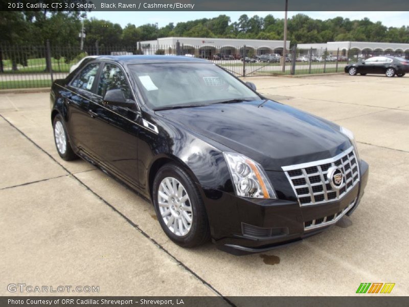 Black Raven / Cashmere/Ebony 2013 Cadillac CTS 3.0 Sedan