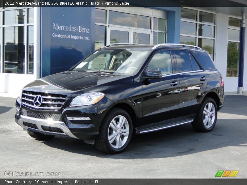 Black / Almond Beige 2012 Mercedes-Benz ML 350 BlueTEC 4Matic