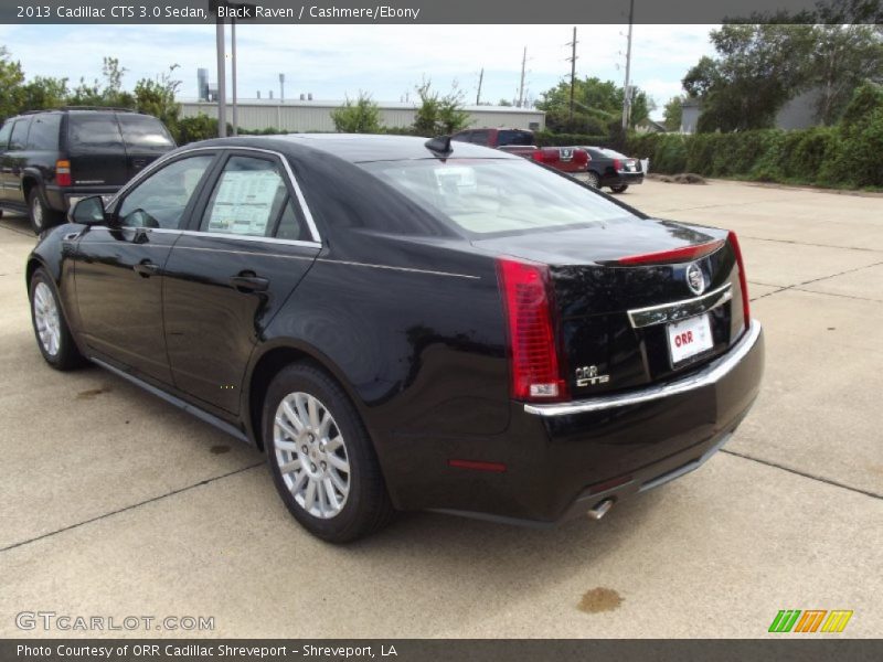 Black Raven / Cashmere/Ebony 2013 Cadillac CTS 3.0 Sedan
