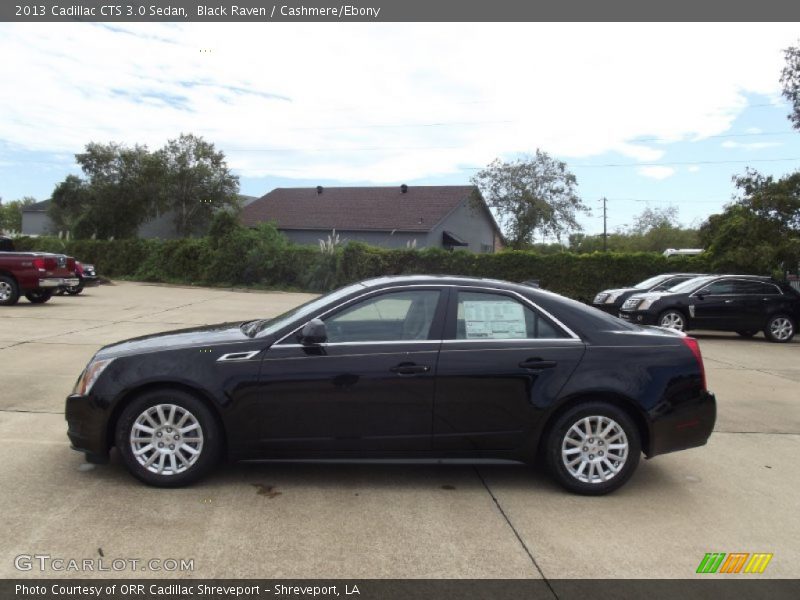 Black Raven / Cashmere/Ebony 2013 Cadillac CTS 3.0 Sedan