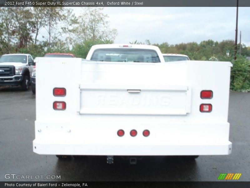 Oxford White / Steel 2012 Ford F450 Super Duty XL SuperCab Chassis 4x4