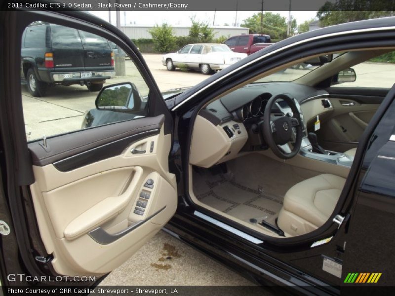 Black Raven / Cashmere/Ebony 2013 Cadillac CTS 3.0 Sedan