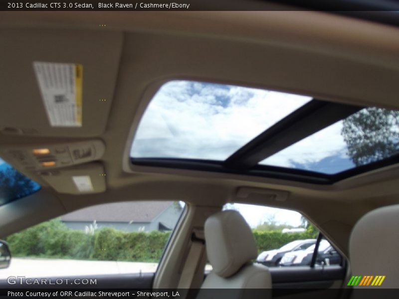 Black Raven / Cashmere/Ebony 2013 Cadillac CTS 3.0 Sedan