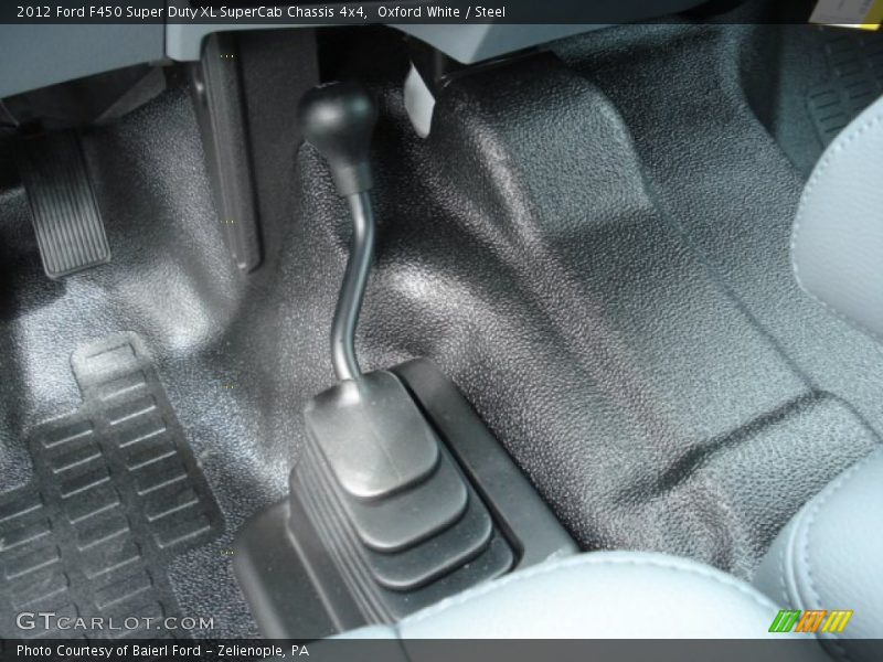 Oxford White / Steel 2012 Ford F450 Super Duty XL SuperCab Chassis 4x4